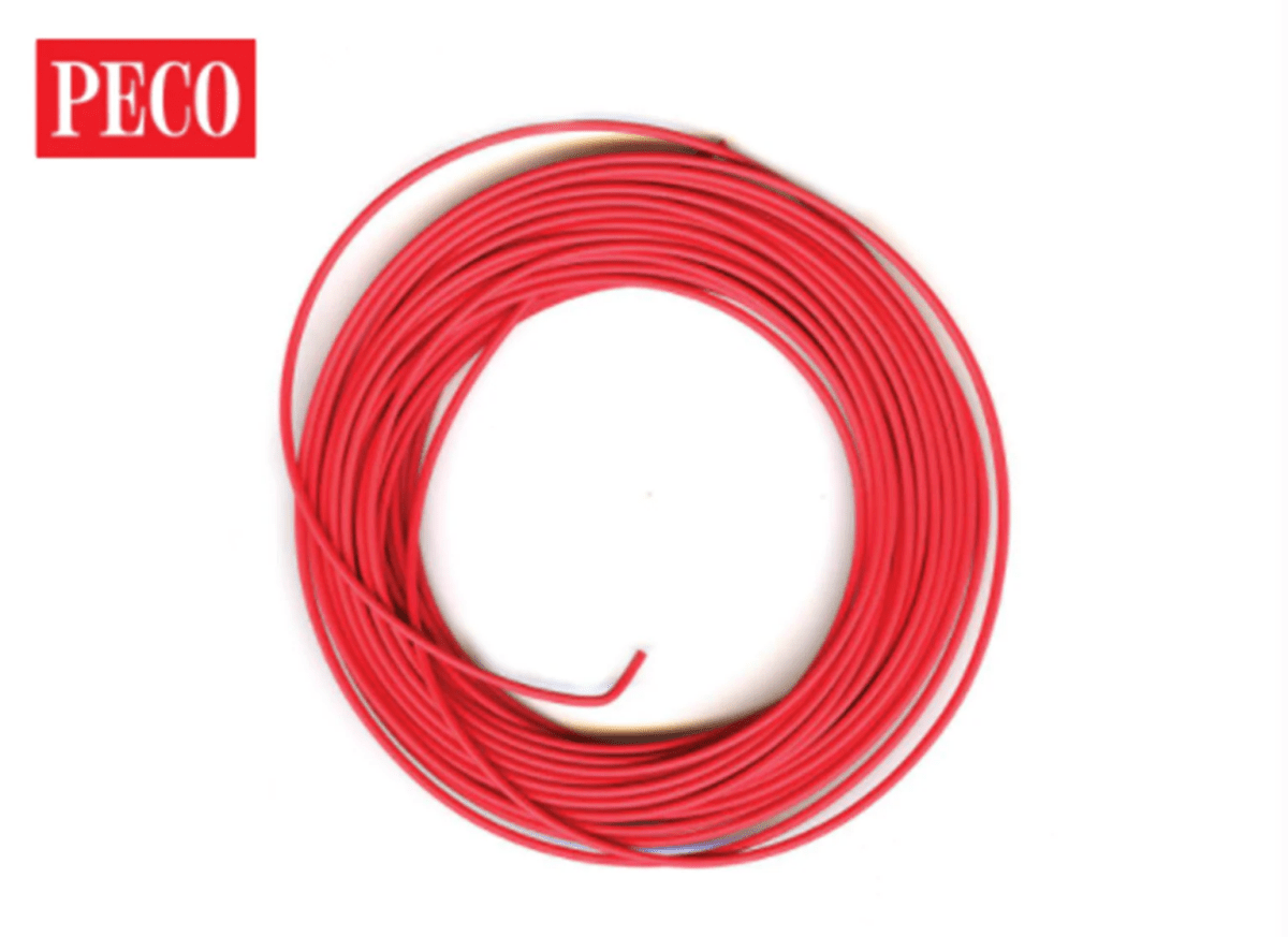 PECO PL - 38R Red Connecting Wire All Scale 3 Amp 16 - Std - Oakville Model Trains Depot