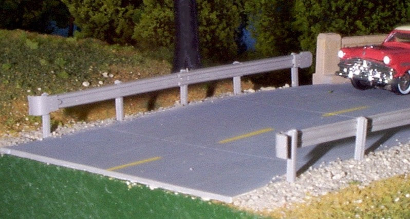 Pikestuff 0003 HO Scale Highway Guardrails Kit - 1 set