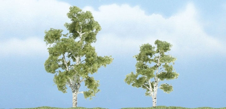Woodland Scenics TR1603 Premium Trees 2.25" - 3" Sycamore - 2/pkg
