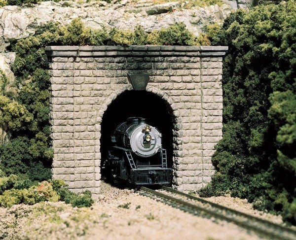Woodland Scenics 1153 N Scale Cut Stone Single Tunnel Portal 2pcs - Oakville Model Trains Depot