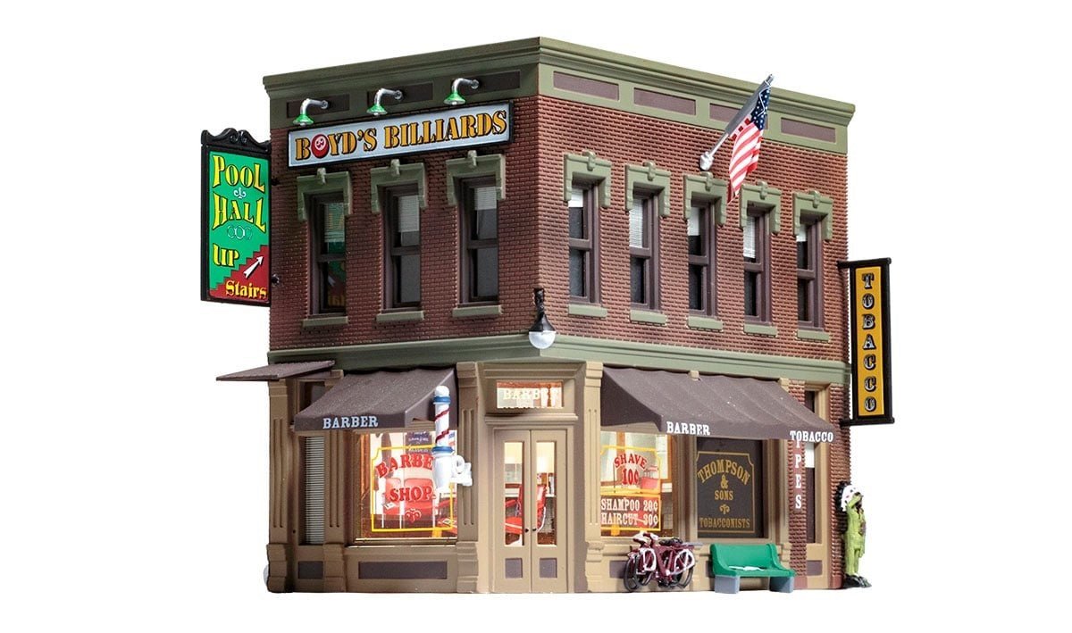 Woodland Scenics BR5024 HO Scale Corner Emporium - Oakville Model Trains Depot