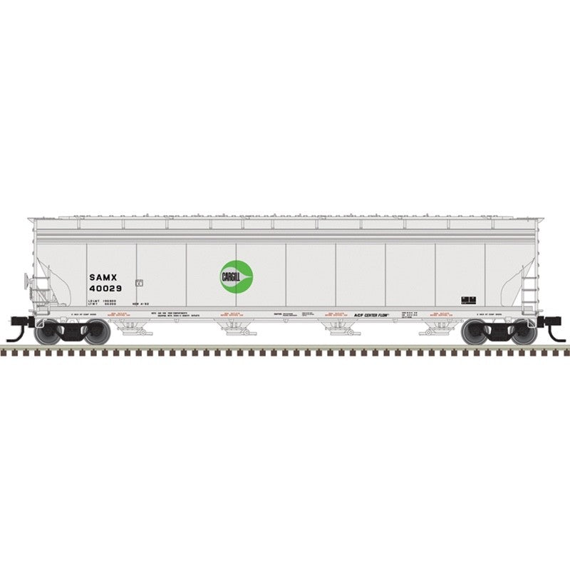 Atlas 20007684 HO Scale ACF 5748 4-Bay Covered Hopper Cargill #40054