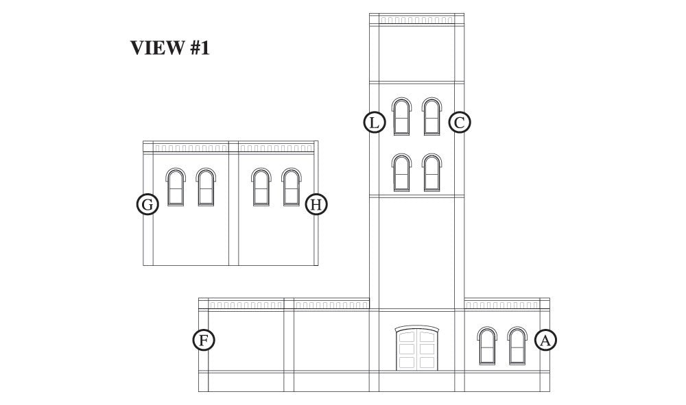 Woodland Scenics DPM 35500 HO Scale Tera Surplus Window Warehouse Building Kit