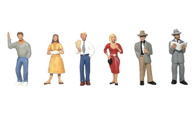 Woodland Scenics A1821 HO Scale Pedestrians - Oakville Model Trains Depot