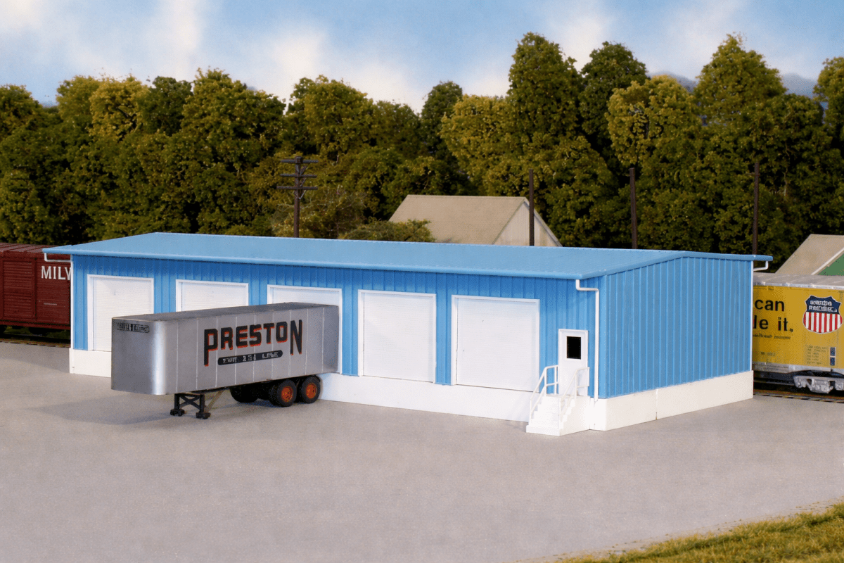 Pikestuff 5001 HO Scale Motor Freight Terminal Kit (Kitbasher Series) - Oakville Model Trains Depot