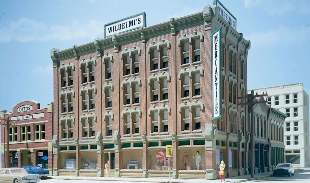 Woodland Scenics DPM 51600 N Scale Wilhelmi's Mercantile Building Kit