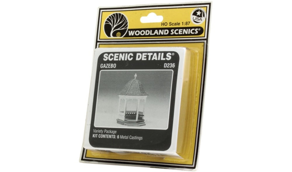 Woodland Scenics D236 HO Scale Gazebo Kit
