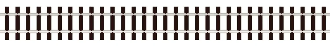Peco SL-1400 TT Scale Code 75 Wooden Sleeper Type Flexible Track - 1pc