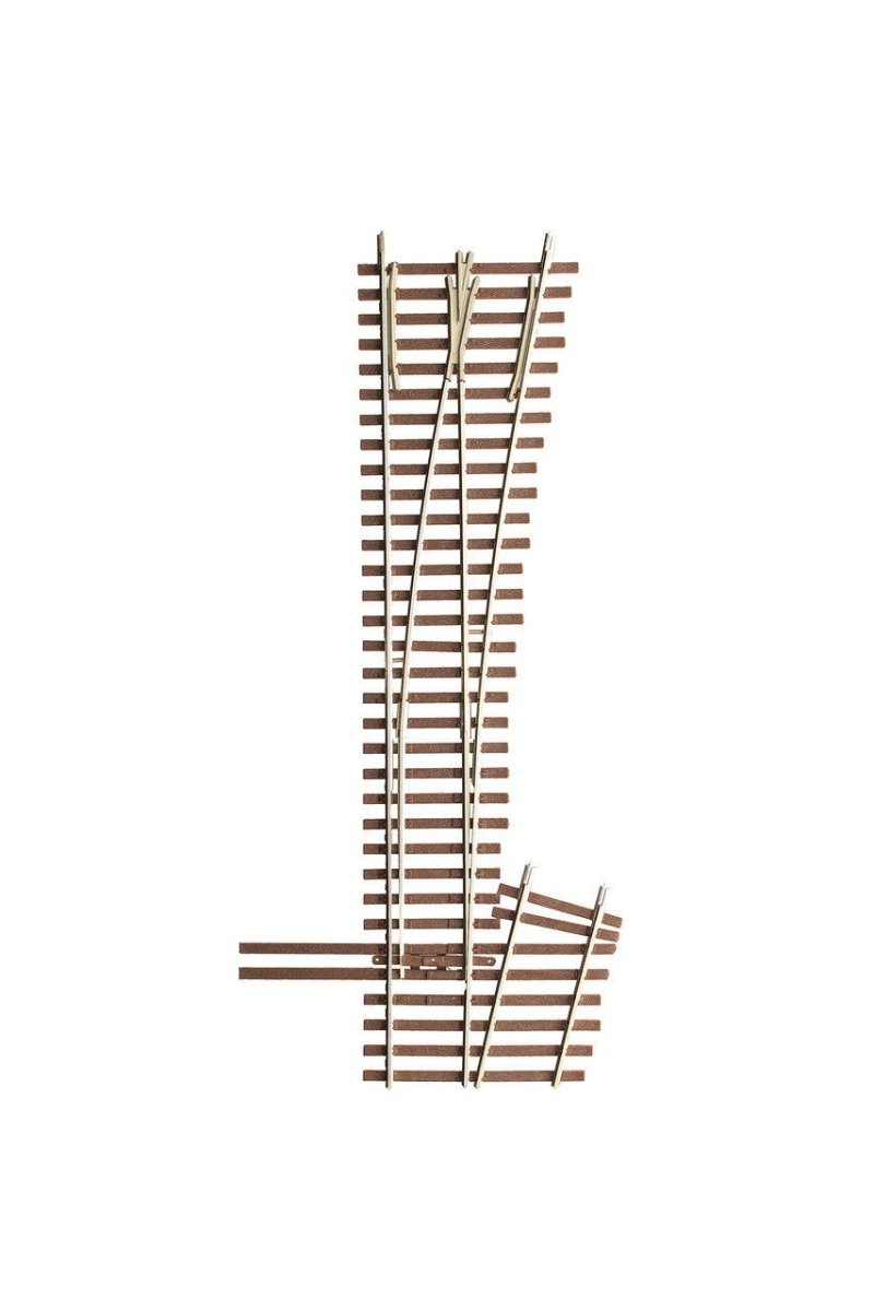 Micro Engineering 14 - 717 HO Scale Code 83 5d Intermediate Ladder Right - Hand Turnout (DCC - Friendly) - Oakville Model Trains Depot