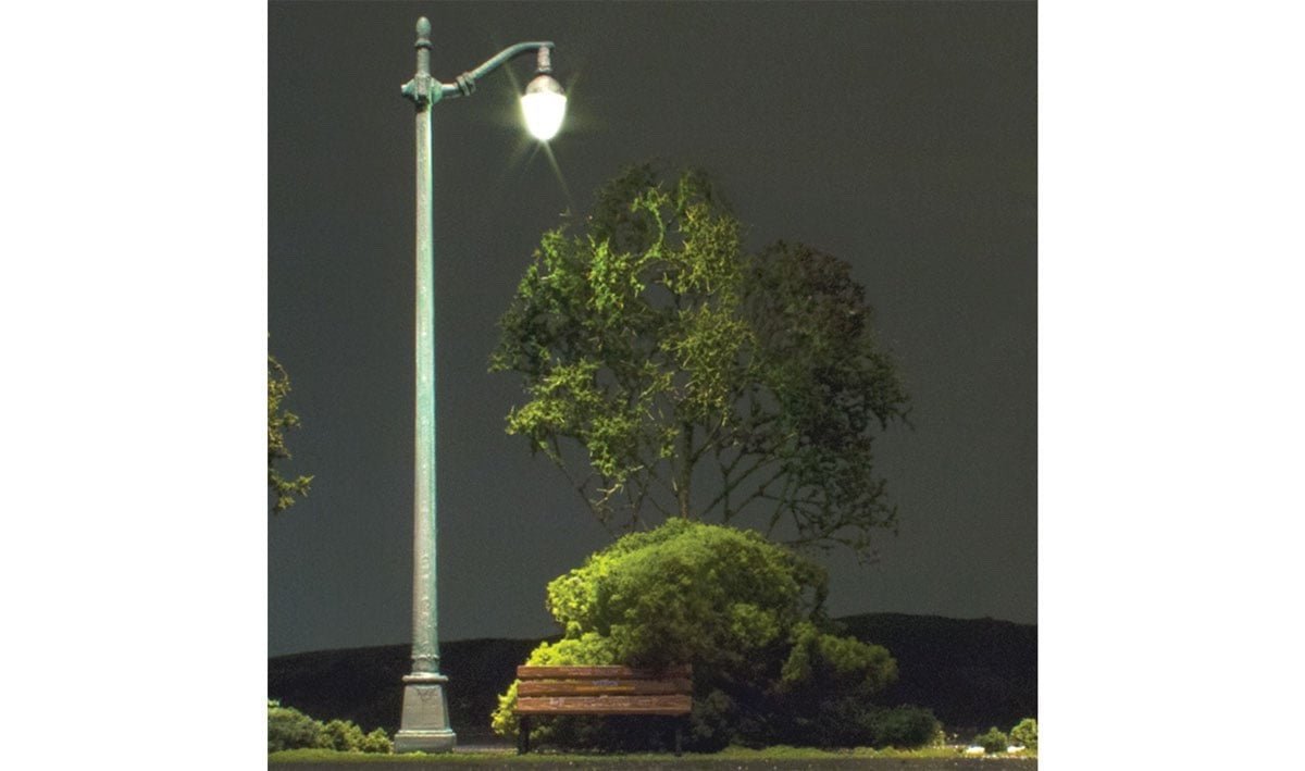 Woodland Scenics JP5631 HO Scale Arched Cast Iron Street Lights - Oakville Model Trains Depot