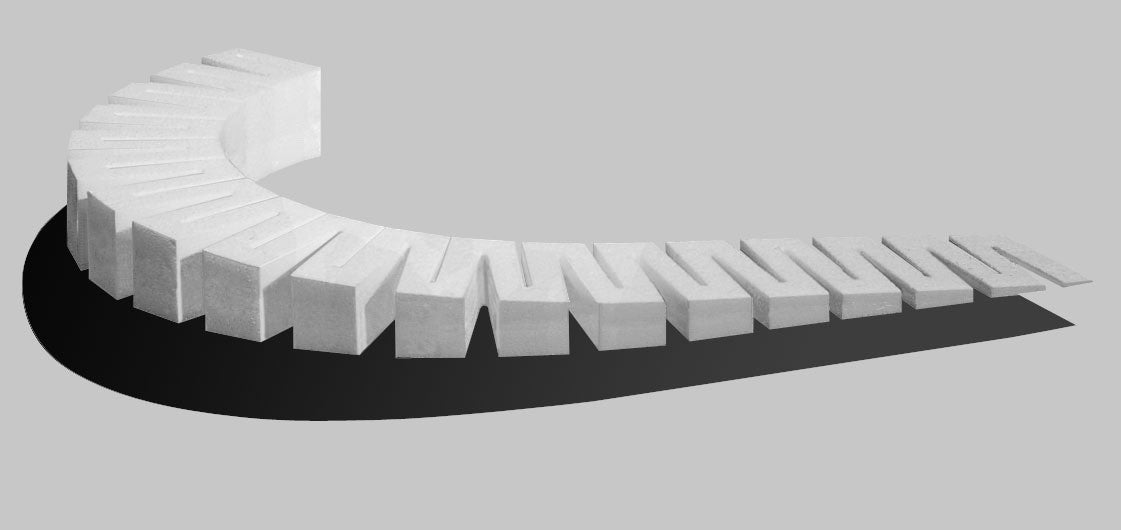 Woodland Scenics ST1413 4% Incline/Decline Starters - 4pcs