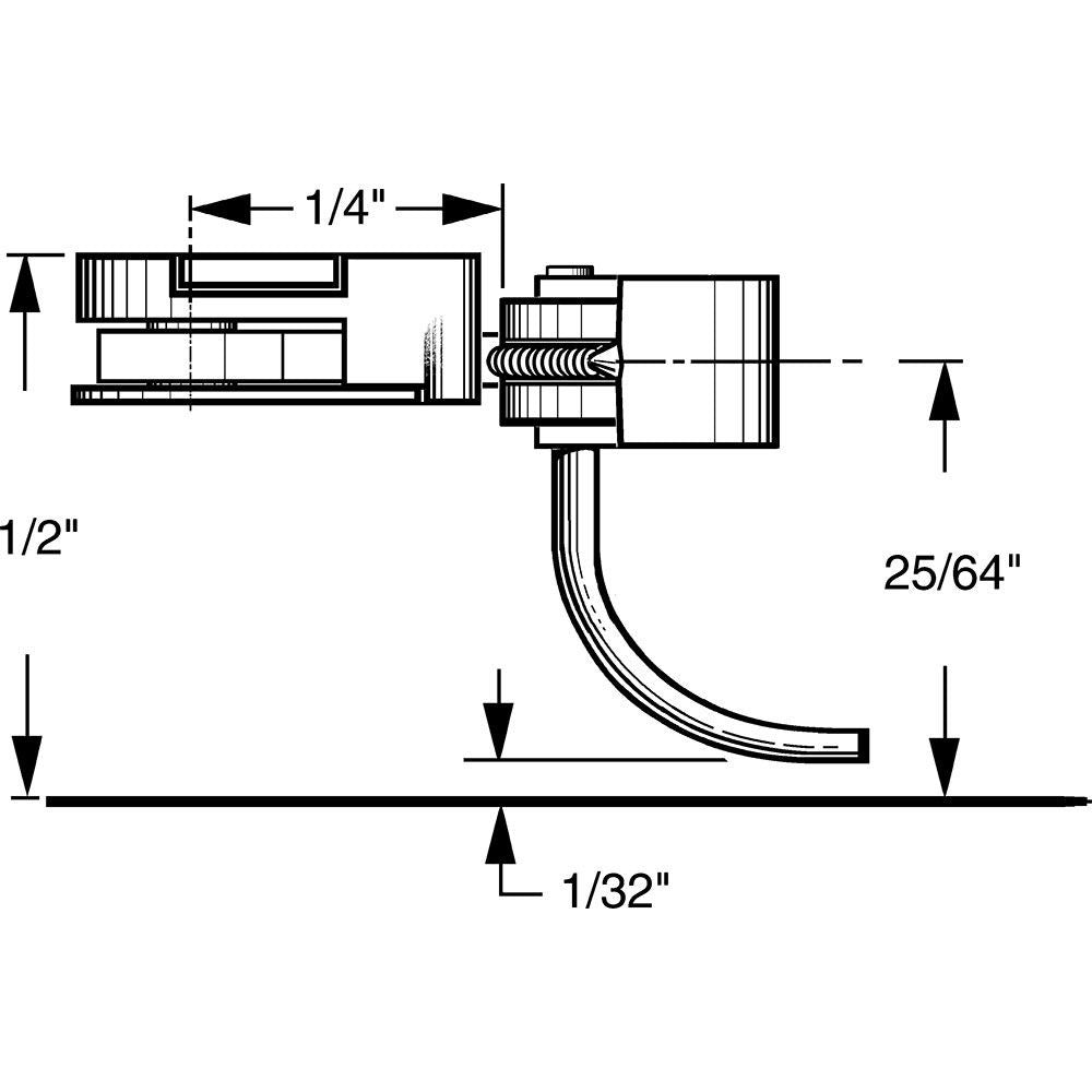 Kadee 33 HO Scale 30 - Series Plastic Couplers with Gearboxes - Short (1/4") Centerset - Oakville Model Trains Depot