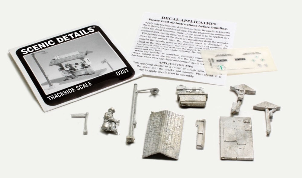 Woodland Scenics D231 HO Scale Trackside Kit