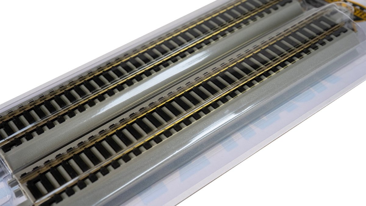 Bachmann 44511 HO Scale EZ - Track® 9" Straight Track - 4pcs - Oakville Model Trains Depot