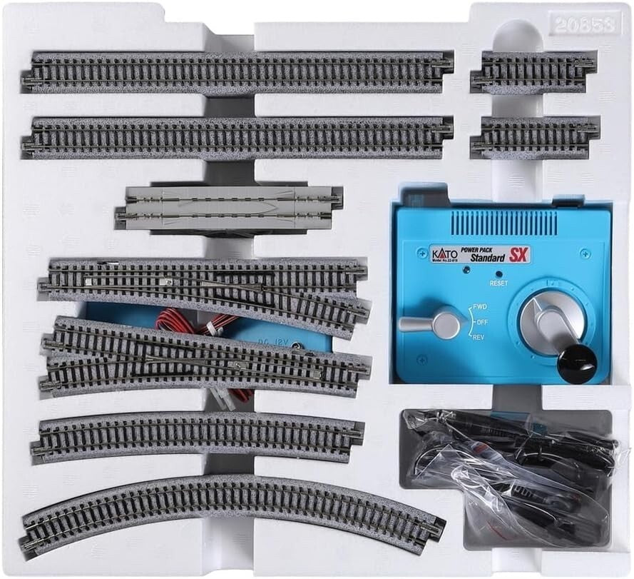 Kato 20-583 N Scale M2 Basic Oval Track Set with Kato Power - New