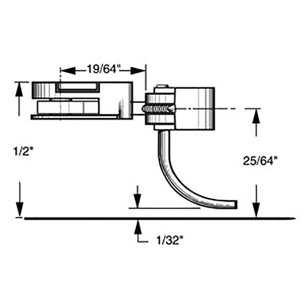 Kadee 38 HO Scale 30 - Series Plastic Couplers with Gearboxes - Medium(9/32") Centerset - Oakville Model Trains Depot