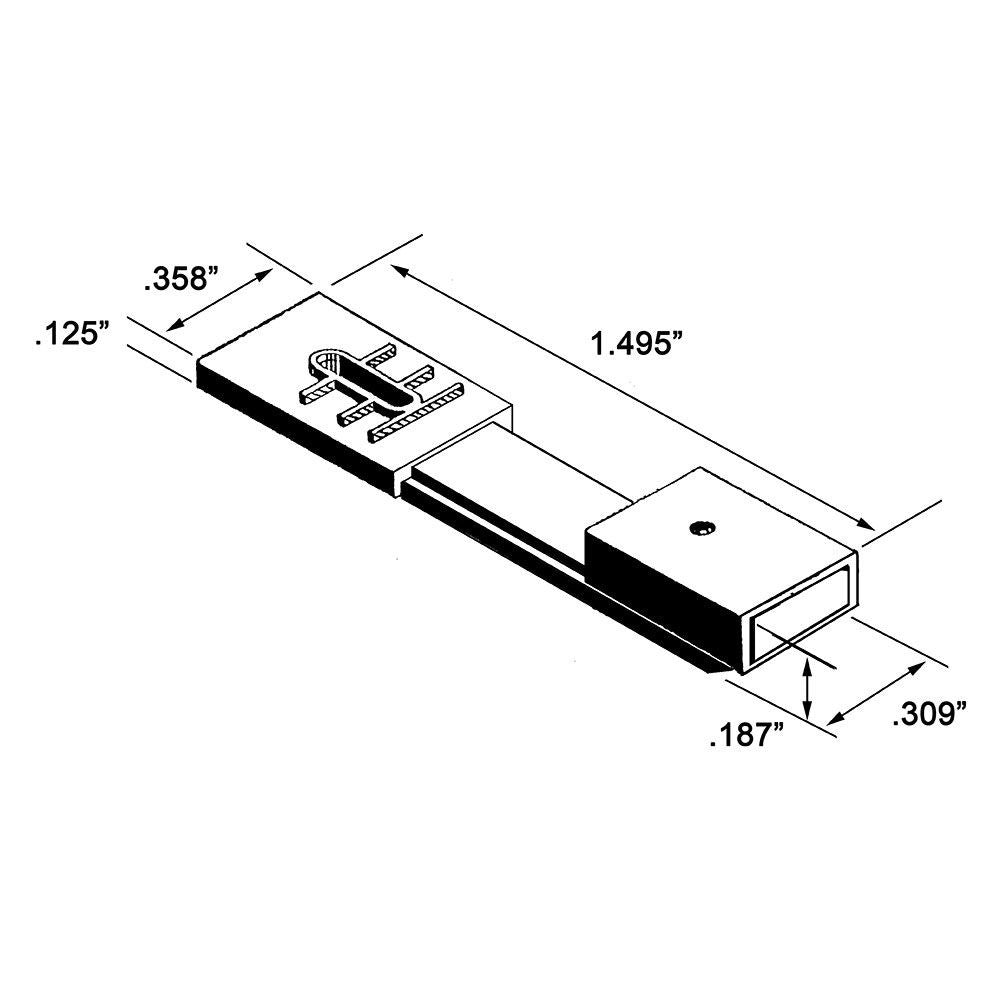 Kadee 508 HO Scale AHM Rivarossi 4 wheel Coupler Conversion Bolsters - Oakville Model Trains Depot