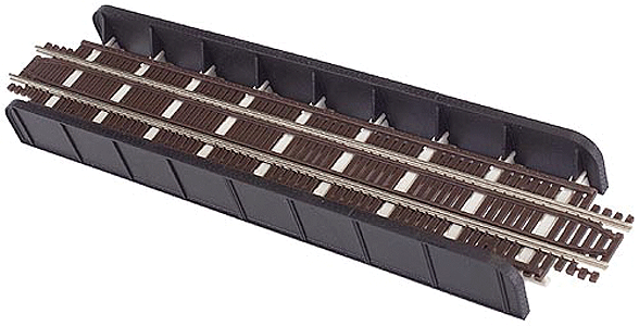 Atlas 2080 N Scale Single Track Through Girder Bridge Kit w/Code 55 Track - New