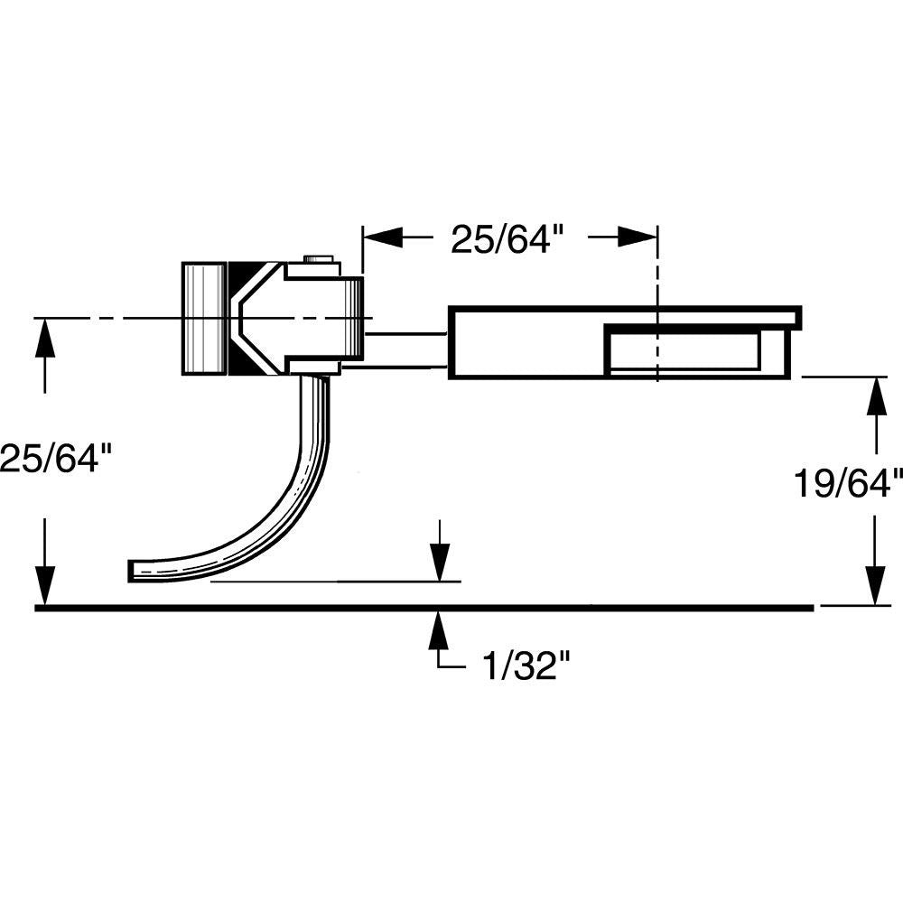 Kadee 21 HO Scale 20 - Series Plastic Couplers with Gearboxes - Long (25/64") Underset - Oakville Model Trains Depot