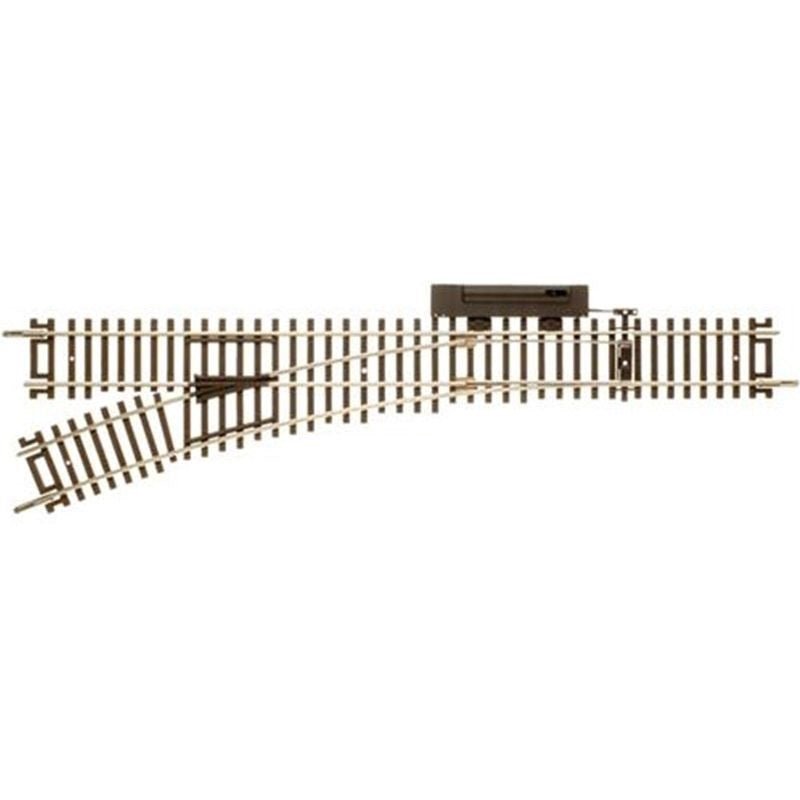 Atlas 544 HO Scale Code 83 Snap - Switch(R) 22" Radius Left Hand Manual Turnout - Oakville Model Trains Depot