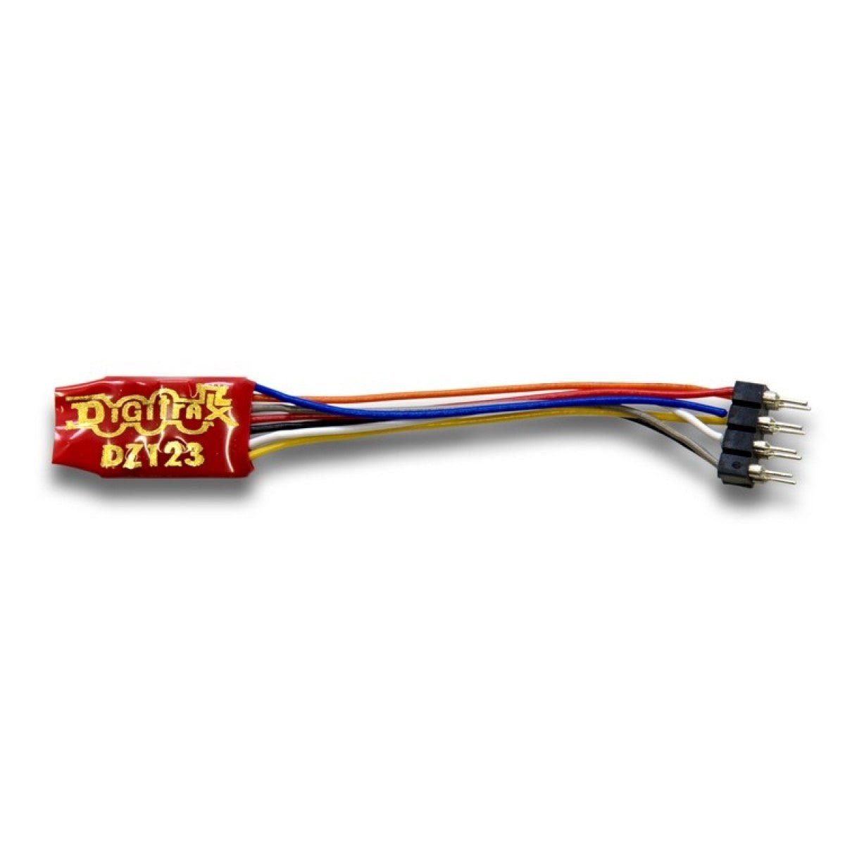 Digitrax DZ123PS All Scale 1 Amp 2 Function Economy Wired Decoder