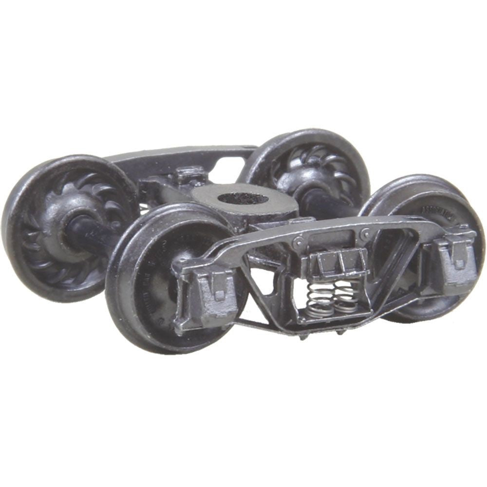Kadee #553 HO Andrews (1898) Self Centering Trucks with 33" Ribbed Back Wheels