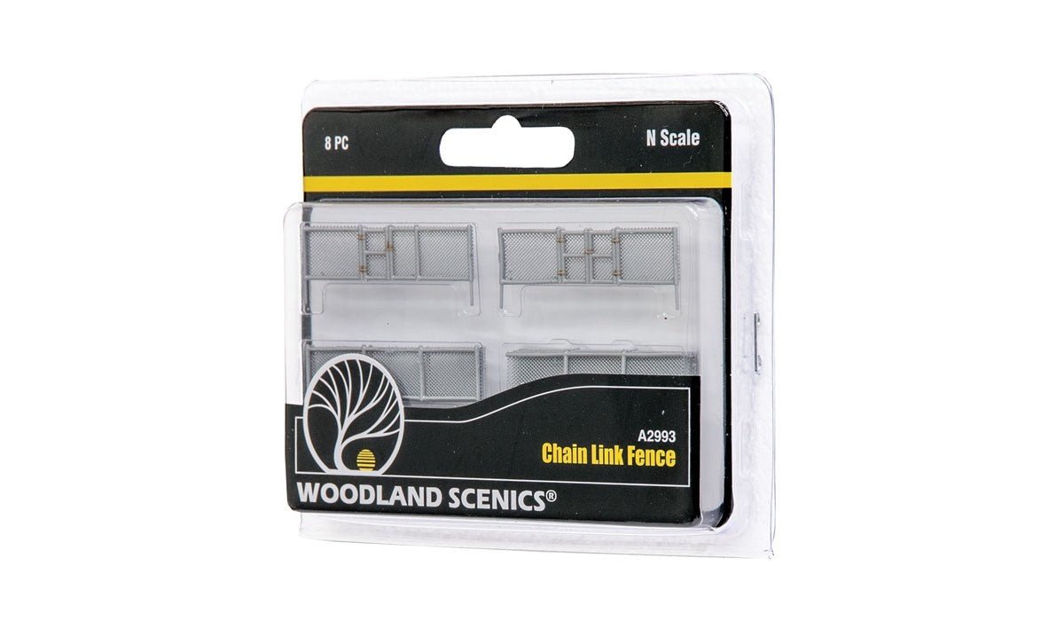 Woodland Scenics A2993 N Scale Chain Link Fence - Oakville Model Trains Depot