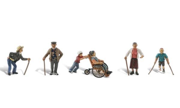 Woodland Scenics A1946 HO Scale Physically Challenged - Oakville Model Trains Depot