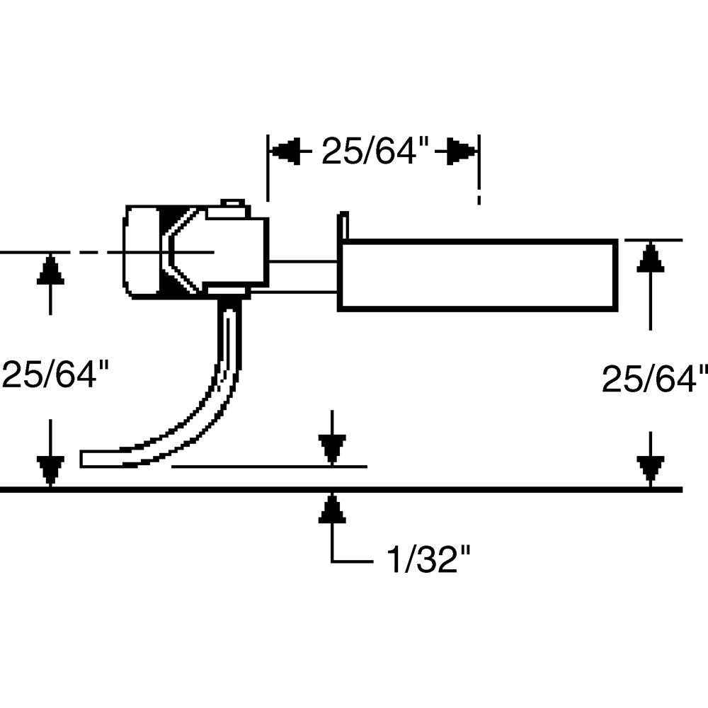 Kadee 141 HO Scale Whisker® Metal Couplers with Gearboxes - Long (25/64") Underset - Oakville Model Trains Depot