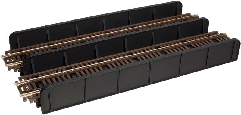 Atlas 881 HO Scale Code 100 Through Plate-Girder Bridge Kit With Double Track