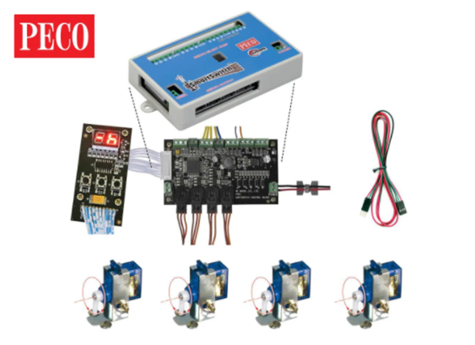 Peco PLS-100 All Scale Smartswitch Set - New