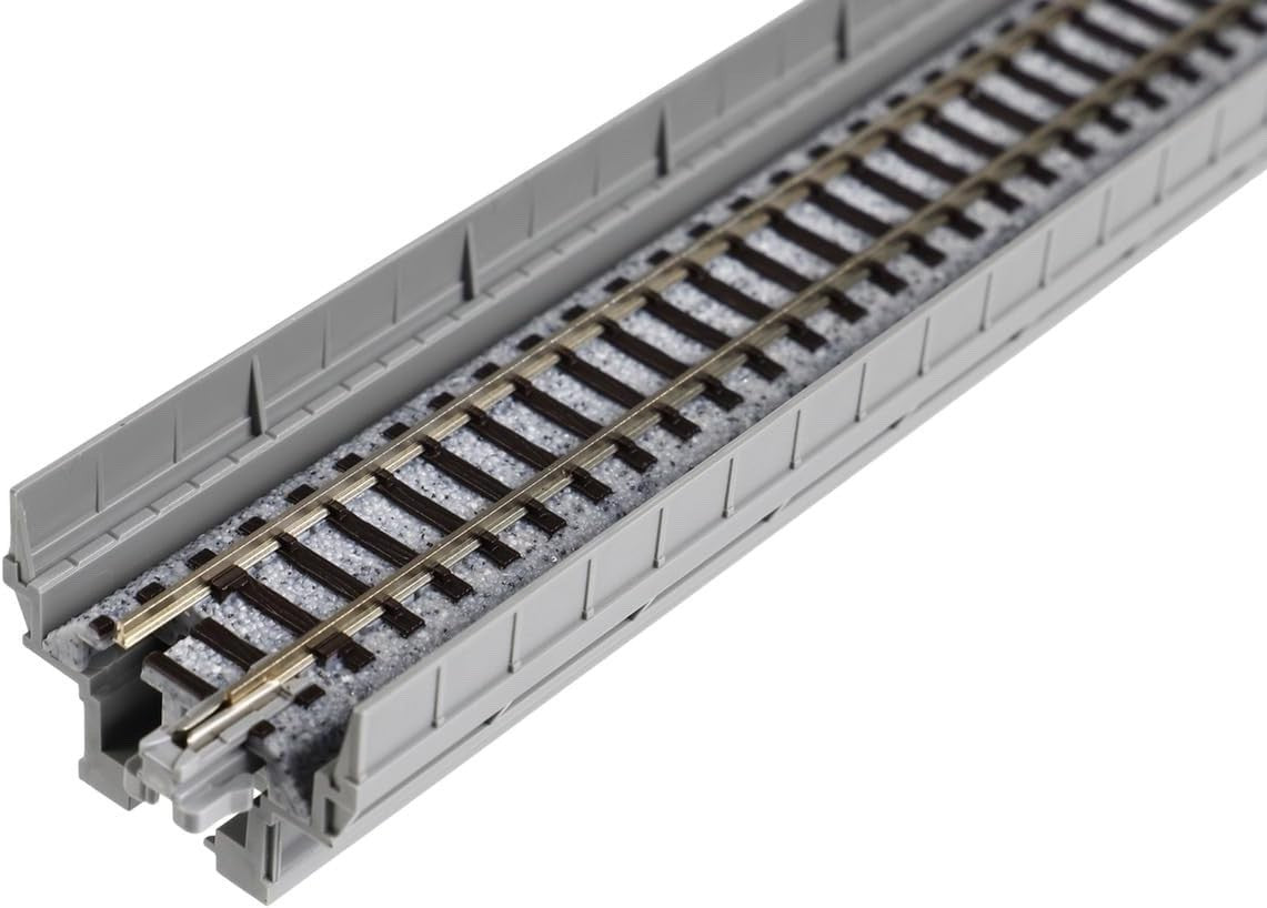 Kato 20-410 N Scale Unitrack 186mm (7 5/16") Single Track Straight Viaduct - 2pc