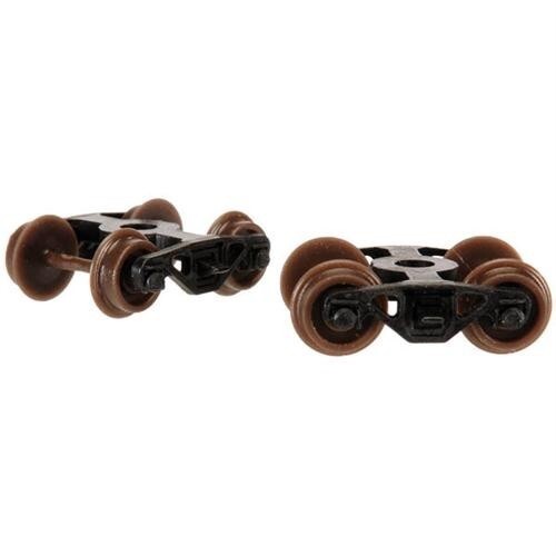 Atlas 22060 N Scale Roller Bearing Caboose Trucks - 1 Pair