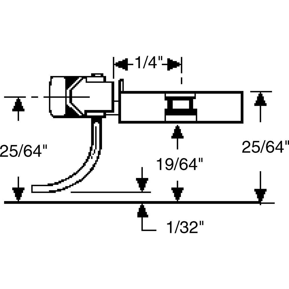 Kadee 24 HO Scale 20 - Series Plastic Couplers with Gearboxes - Short (1/4") Underset - Oakville Model Trains Depot