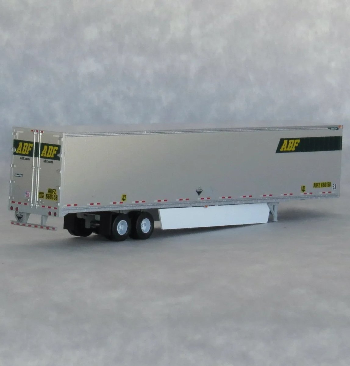 TrainWorx 45393 - 02 N Scale ABF Freight System 53' Highway Trailer 660158 - Oakville Model Trains Depot