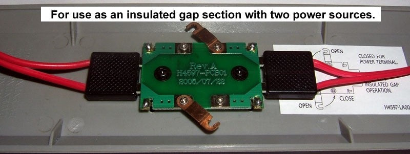 Bachmann 44597 HO Scale 9" Power Terminal With Insulated Gap