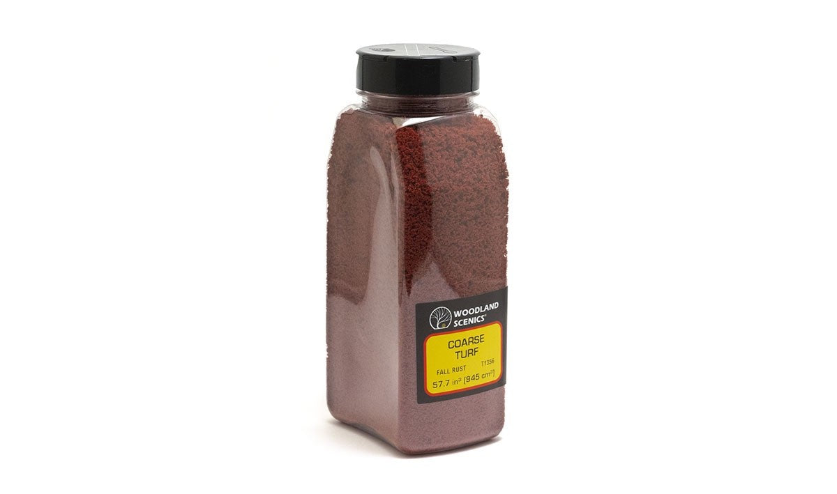 Woodland Scenics T1356 Coarse Turf Fall Rust Shaker