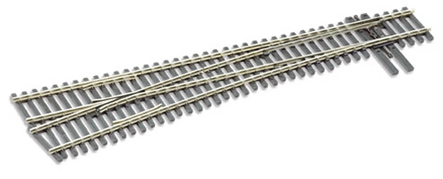 Peco SL-8382 HO/OO Scale Code 83 #8 LH Left Hang Turnout with InsulFrog - New