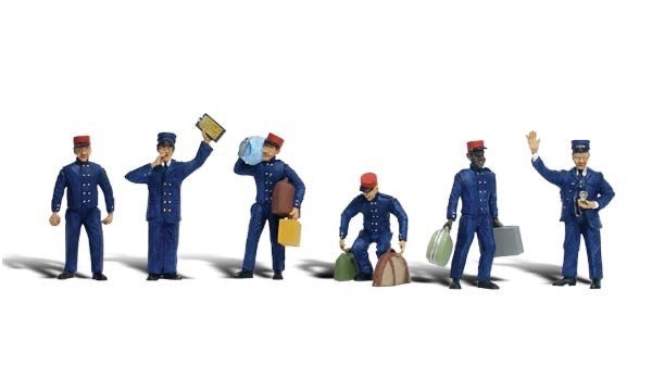 Woodland Scenics A1847 HO Scale Train Personnel - Oakville Model Trains Depot