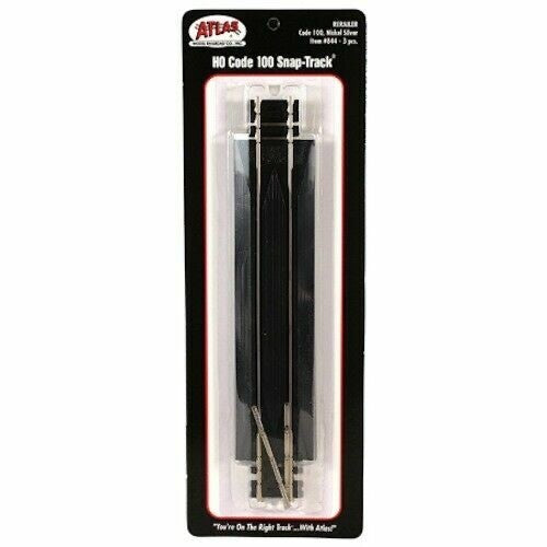 Atlas 844 HO Scale Code 100 Rerailer - 3pcs