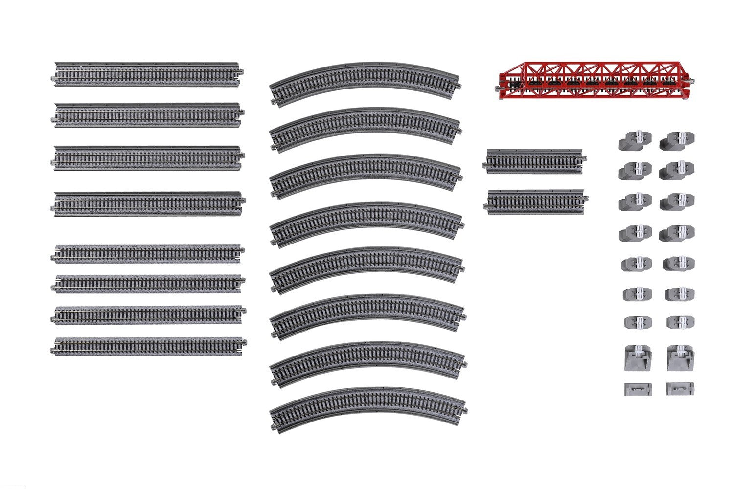 Kato 20-861 N Scale Single Track Viaduct Set Variation V2 Track