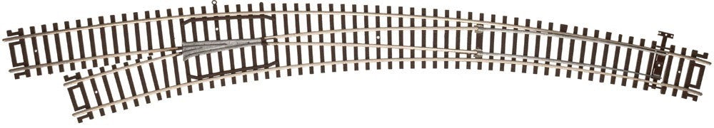 Atlas 595 HO Scale CustomLine® Mark IV Code 83 LH Left Hand Curved Turnout