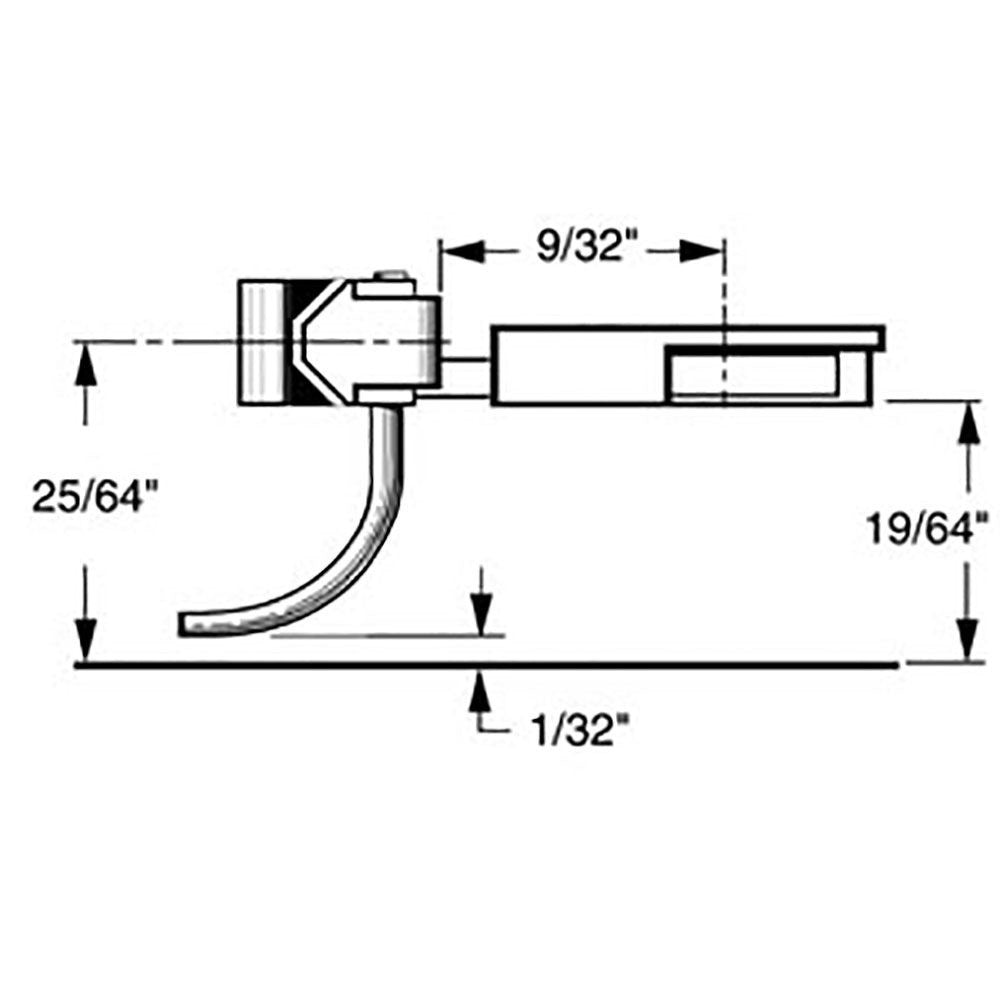 Kadee #27 HO 20-Series Plastic Couplers with Gearboxes - Medium (9/32") Underset