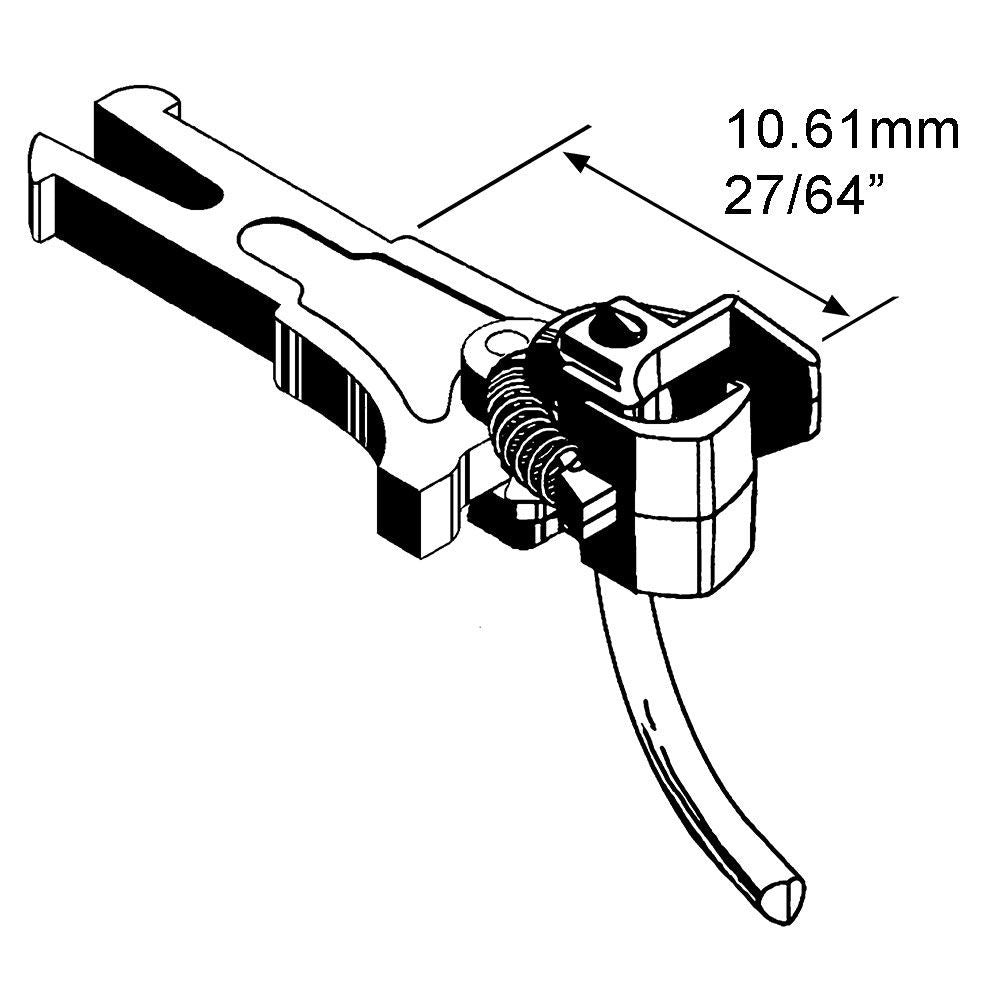 Kadee 19 HO Scale NEM 362 European - Style Couplers - Long (10.67mm , 27/64") - Oakville Model Trains Depot