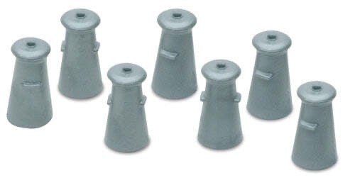Peco LK - 23 OO/HO Milk Churns Kit - 24pcs - Oakville Model Trains Depot