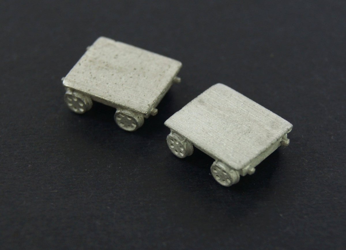 Micro Engineering 80 - 154 N Scale Push Carts - 2 pcs - Oakville Model Trains Depot