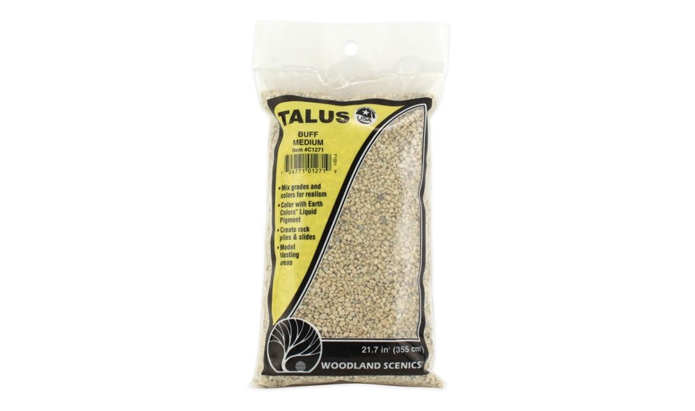 Woodland Scenics C1271 Medium Buff Talus