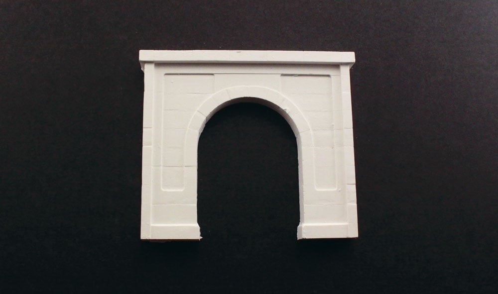 Woodland Scenics C1252 HO Scale Concrete Tunnel Portal - Oakville Model Trains Depot