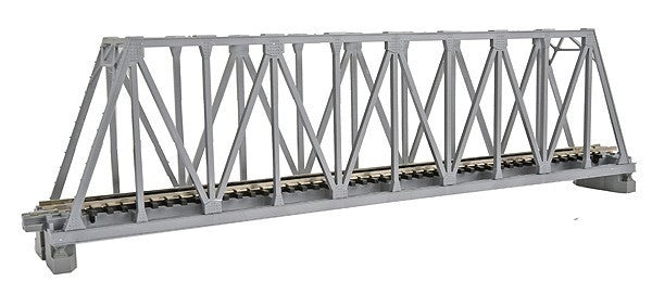 Kato 20-433 N Scale Unitrack Single Track Truss Bridge 248mm (9 3/4") - Silver