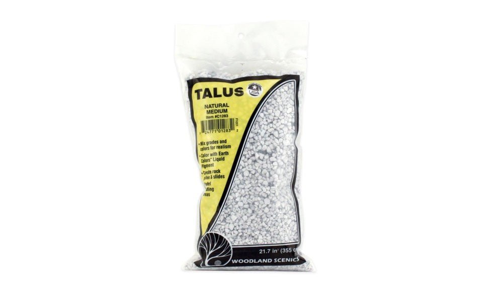 Woodland Scenics C1283 Medium Natural Talus - Oakville Model Trains Depot